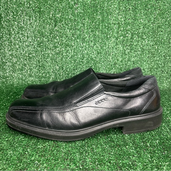ECCO Helsinki Men's Slip on Loafers Shoes Black Size US 13-13.5 EU 47 - Picture 3 of 12